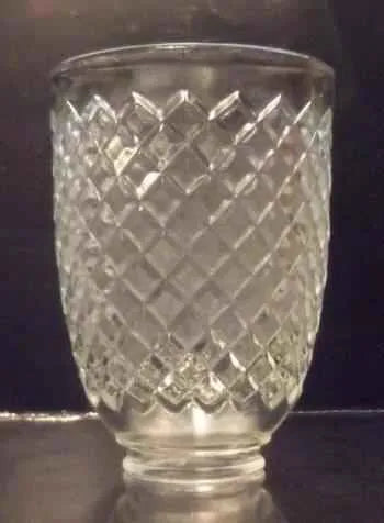 81206 Deep Diamond Cut Pendant Shade - Adrianas Specialty Lamp Shades