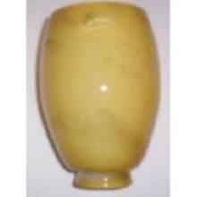 81303 Amber Brown Cased Glass Pendant Shades - Adrianas Specialty Lamp Shades