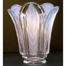 81328 Clear Etched 2 1/4 inch Fitter - Adrianas Specialty Lamp Shades