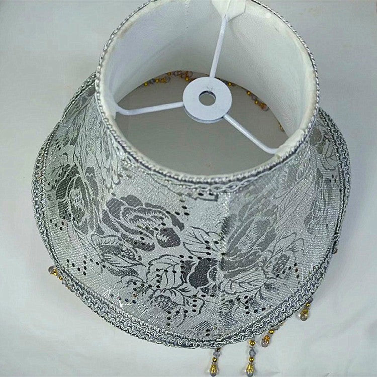 Fringed and Beaded Table Lamp Shades - Adrianas Specialty Lamp Shades