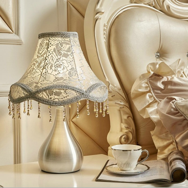 Fringed and Beaded Table Lamp Shades - Adrianas Specialty Lamp Shades