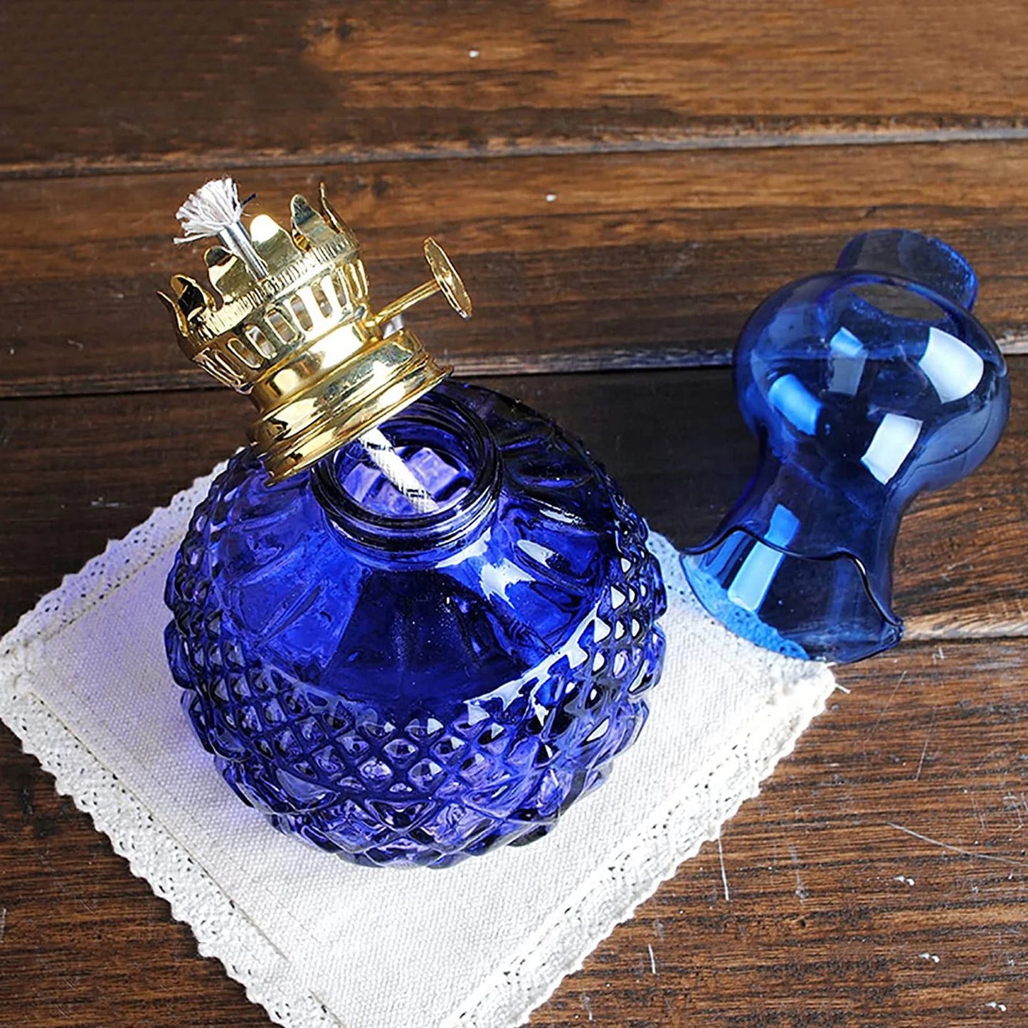Oil Lamp Large Capacity Oil Lamp for Home Decorations Shops Outdoor - Adrianas Specialty Lamp Shades