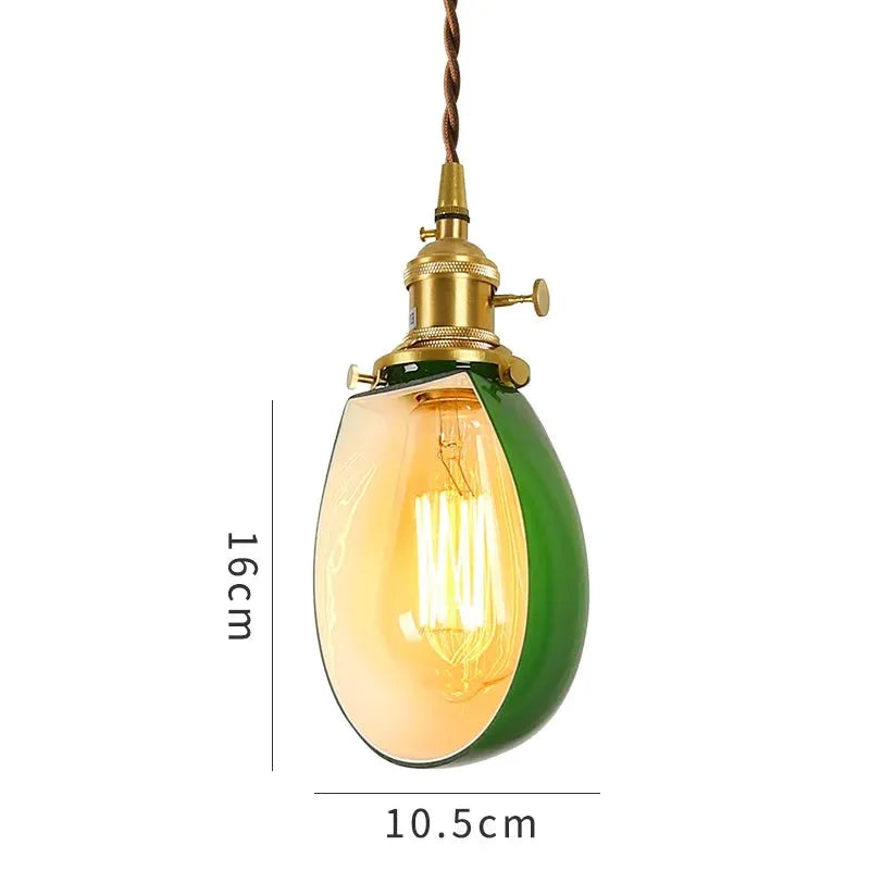 Cased Green Cone and Pharmacy Lamp Shades pendant lamp shades Adrianas Specialty Lamp Shades Green 1 4W(Max100W)