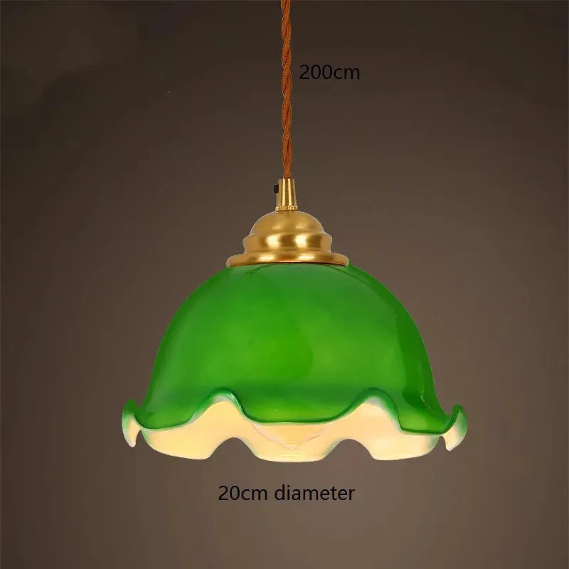 Cased Green Cone and Pharmacy Lamp Shades pendant lamp shades Adrianas Specialty Lamp Shades Green 8 4W(Max100W)