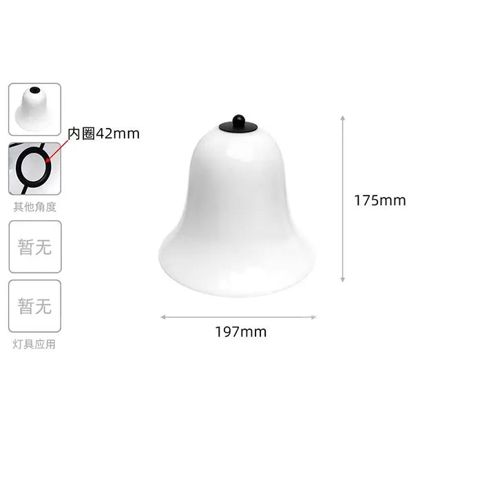 Colorful E27 Glass Shade Replacement