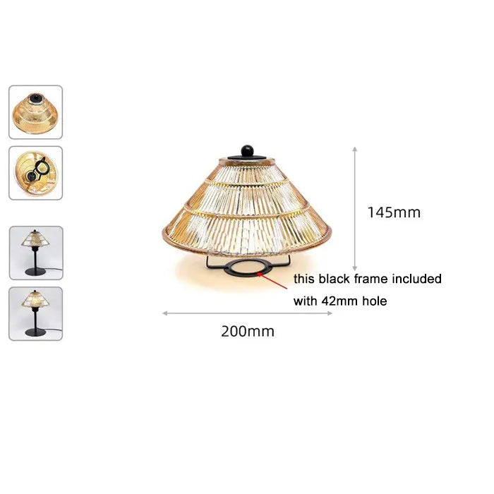 Colorful E27 Glass Shade Replacement