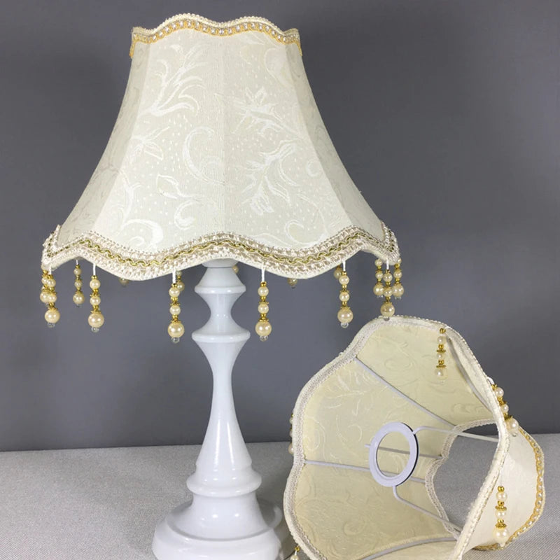 Europe Lampshade Jacquard FabricLamp Shades - Adrianas Specialty Lamp Shades