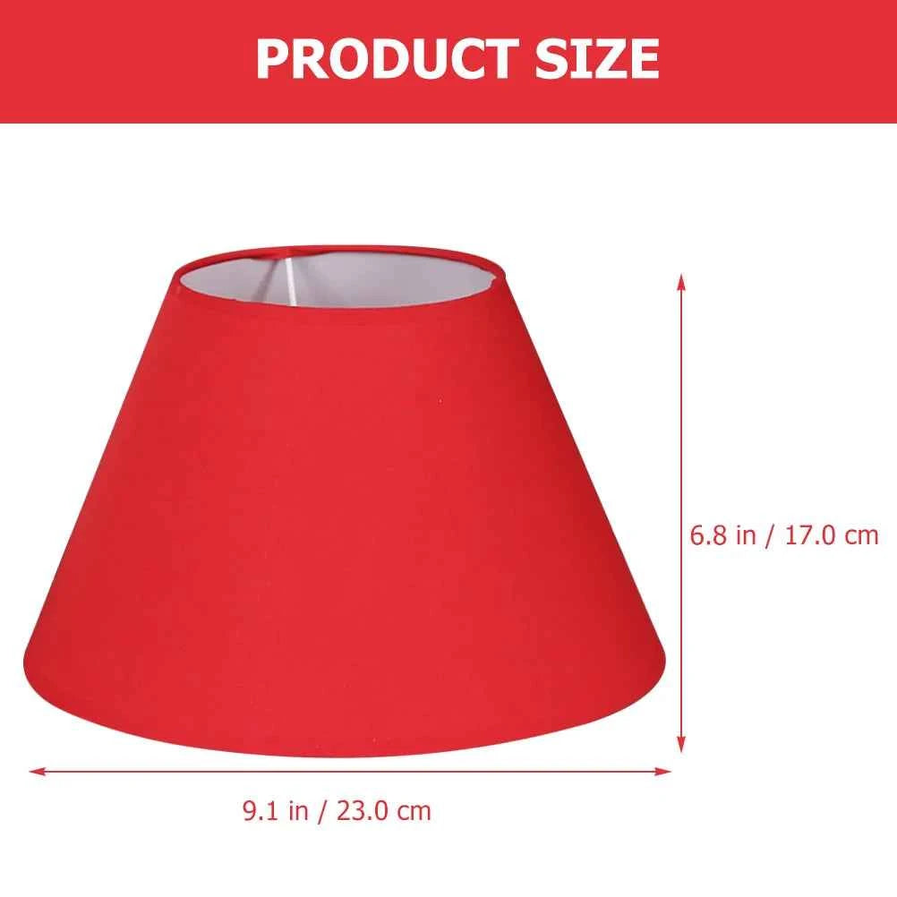 Lampshade Kit for Bottle Bedside Frame Lampshades Suede Cloth Cylindrical