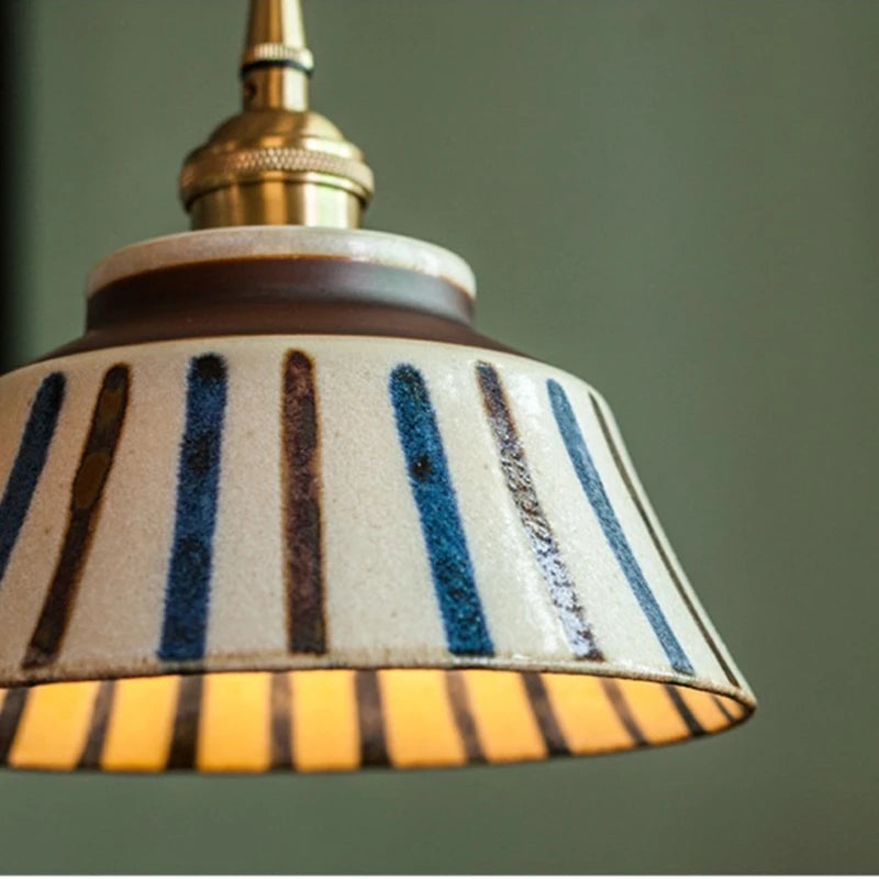 Creative Colored Glaze Pendant Light