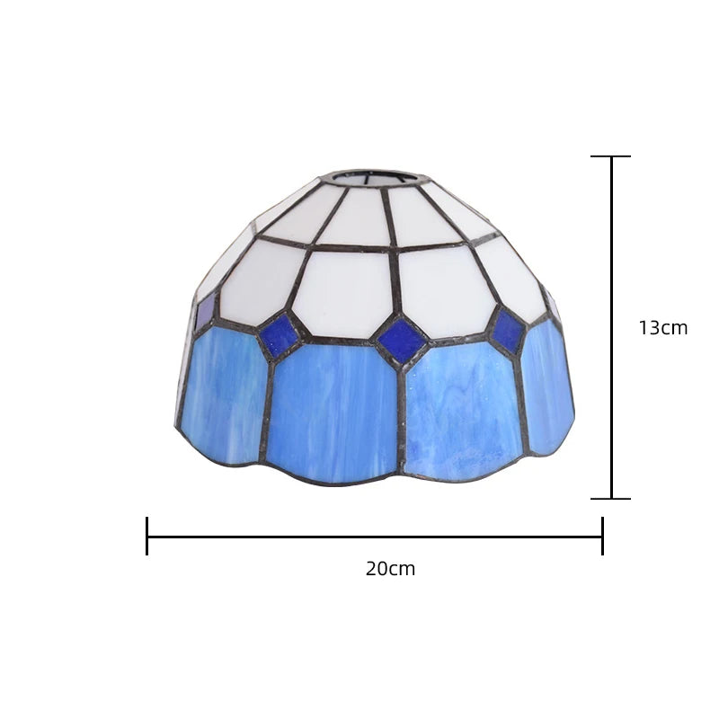 Stained Glass Lampshade for Pendant Lights - Adrianas Specialty Lamp Shades