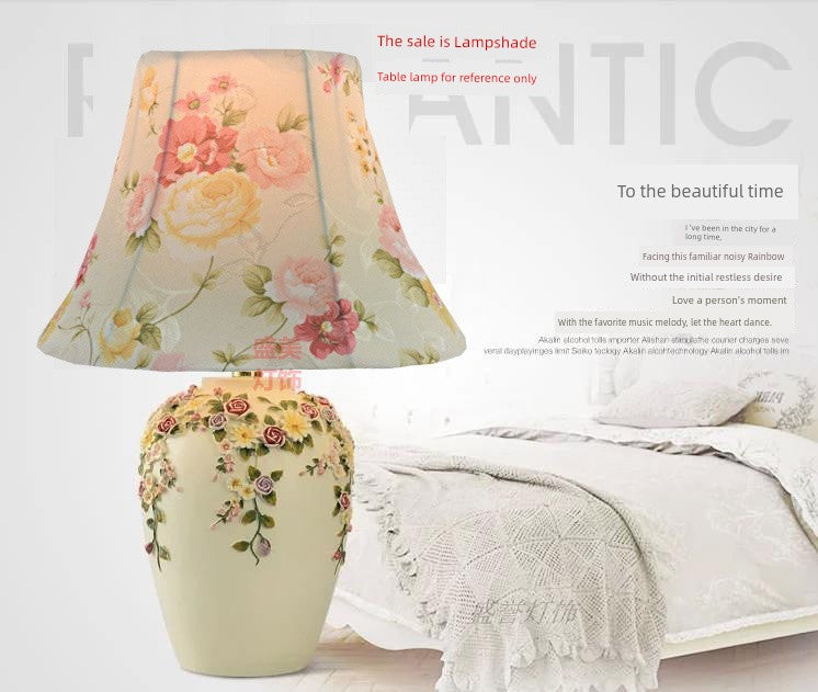 Fringed and Beaded Table Lamp Shades - Adrianas Specialty Lamp Shades
