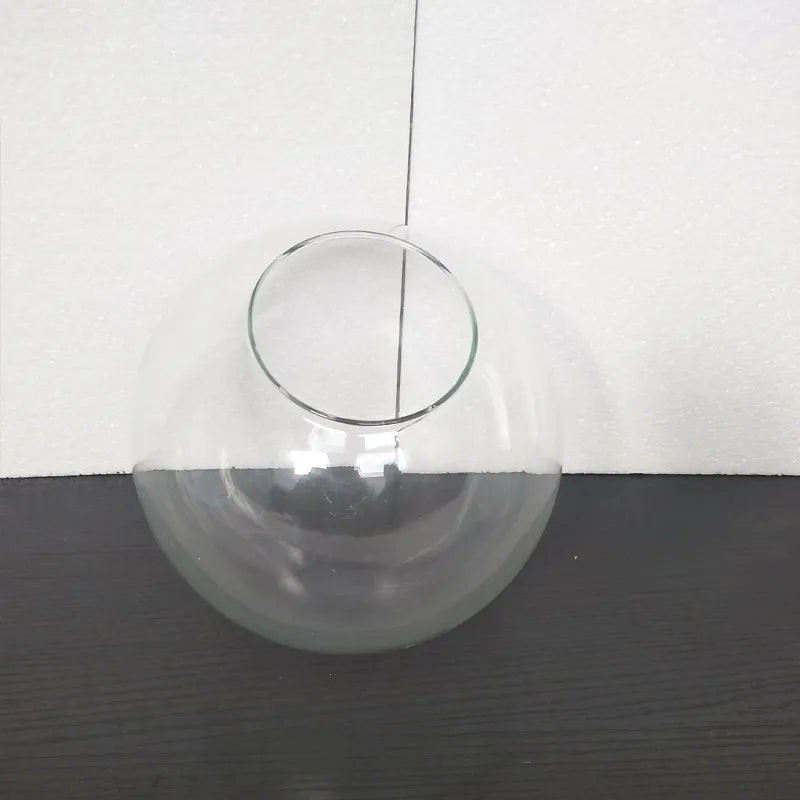 Clear glass lampshades 5, 6 , 7, 8, and 10 Inch Globes - Adrianas Specialty Lamp Shades