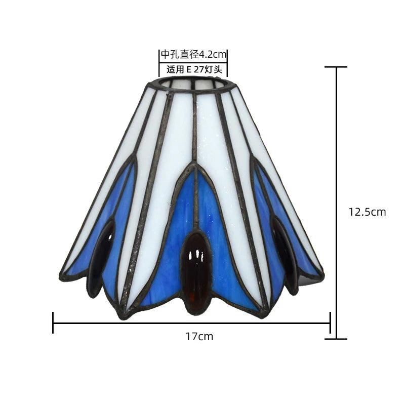 Stained Glass Lampshade for Pendant Lights - Adrianas Specialty Lamp Shades