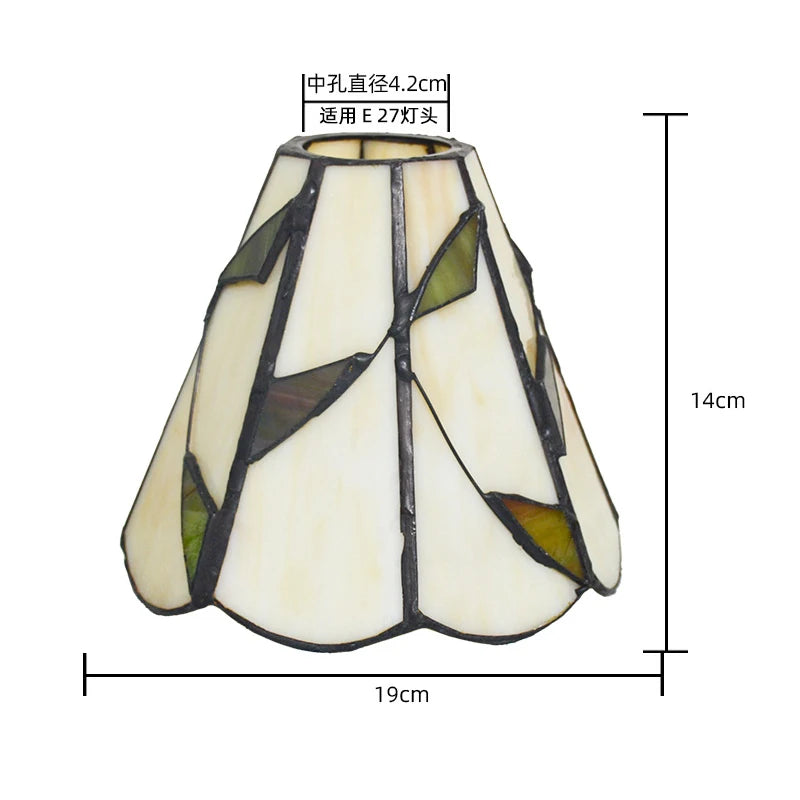 Stained Glass Lampshade for Pendant Lights - Adrianas Specialty Lamp Shades