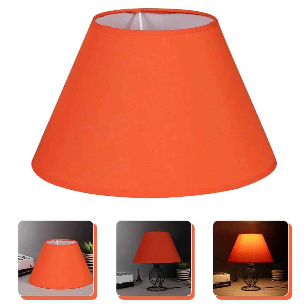 Lampshade Kit for Bottle Bedside Frame Lampshades Suede Cloth Cylindrical