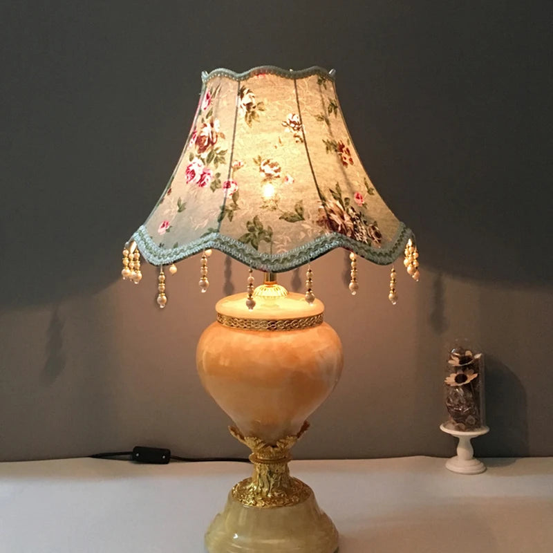 Europe Lampshade Jacquard FabricLamp Shades - Adrianas Specialty Lamp Shades