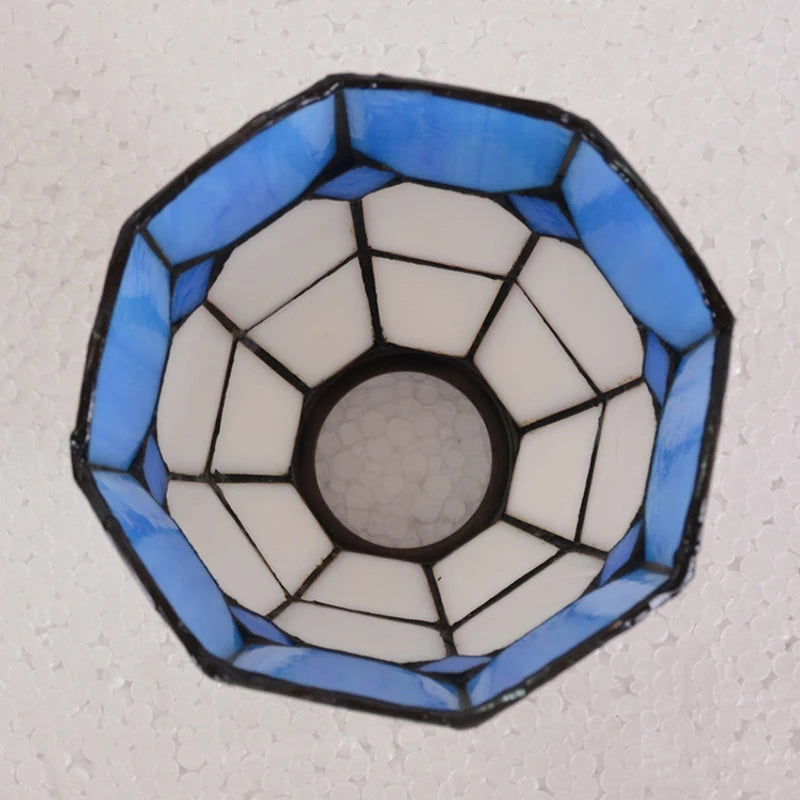 Stained Glass Lampshade for Pendant Lights - Adrianas Specialty Lamp Shades