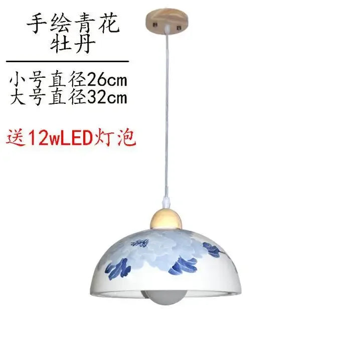 Large Porcelain Pendant Lamp Shades - Adrianas Specialty Lamp Shades