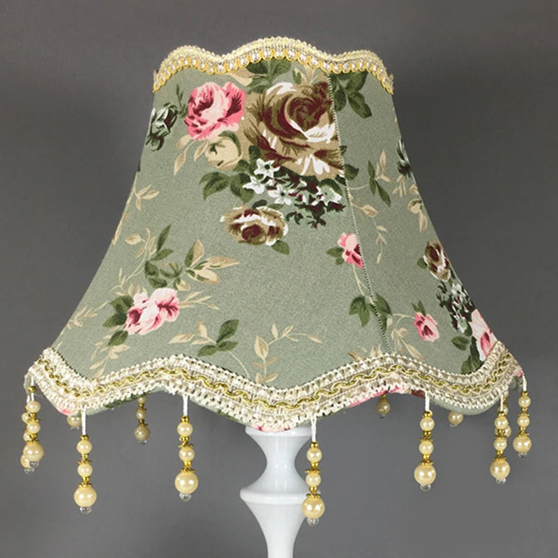 Europe Lampshade Jacquard FabricLamp Shades - Adrianas Specialty Lamp Shades