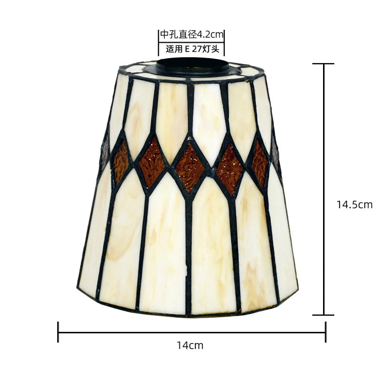 Stained Glass Lampshade for Pendant Lights - Adrianas Specialty Lamp Shades