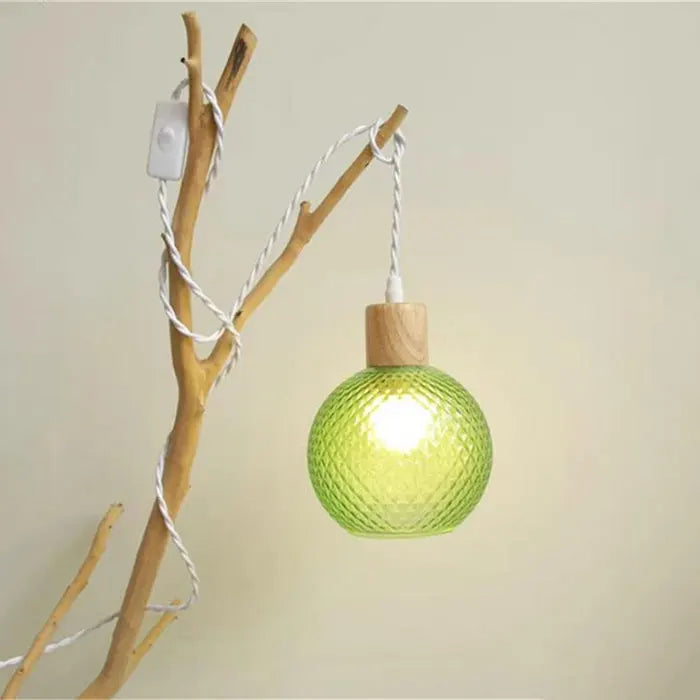 Green Glass Lamp Shade Replacement with Reverse or Flat Hole Fitter - Adrianas Specialty Lamp Shades