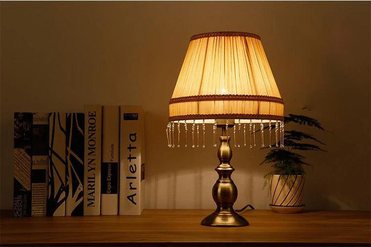 Fringe Lampshades Cloth Bead Light Shade Lamp Shade