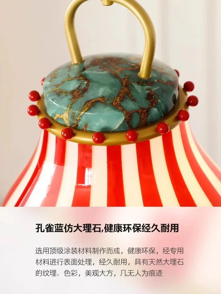 American Dreamy Atmosphere Circus Restaurant Pendant Lights Glazed Glass Lampshade LED Indoor Lighting Kitchen Bar Bedroom Store - Adrianas Specialty Lamp Shades