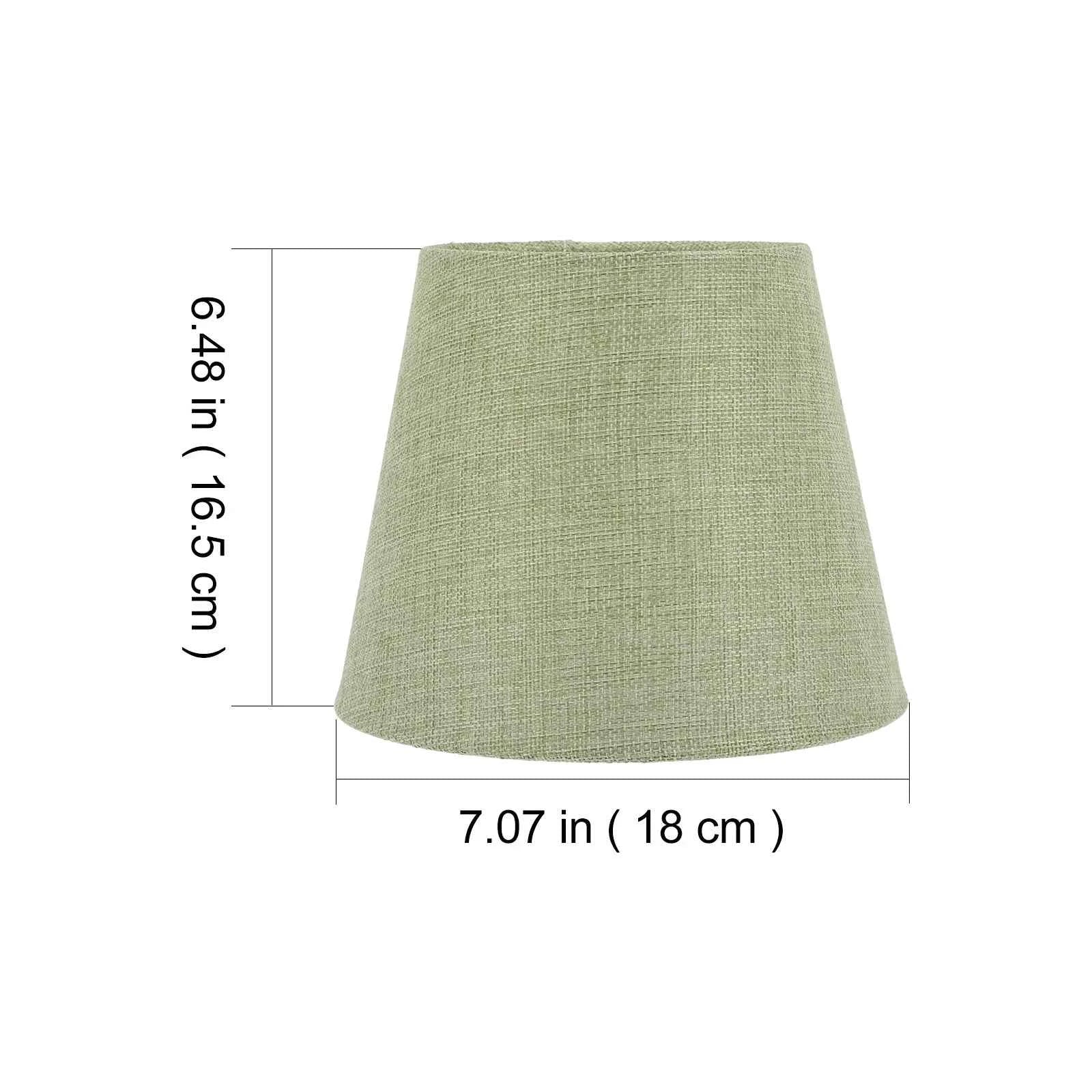 Clip Lamp Shade Bell Lamp Shades E14 Socket Green