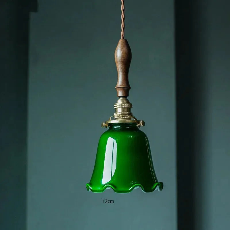 Cased Green Cone and Pharmacy Lamp Shades pendant lamp shades Adrianas Specialty Lamp Shades Green 6 4W(Max100W)