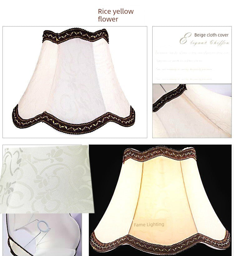 Fringed and Beaded Table Lamp Shades - Adrianas Specialty Lamp Shades