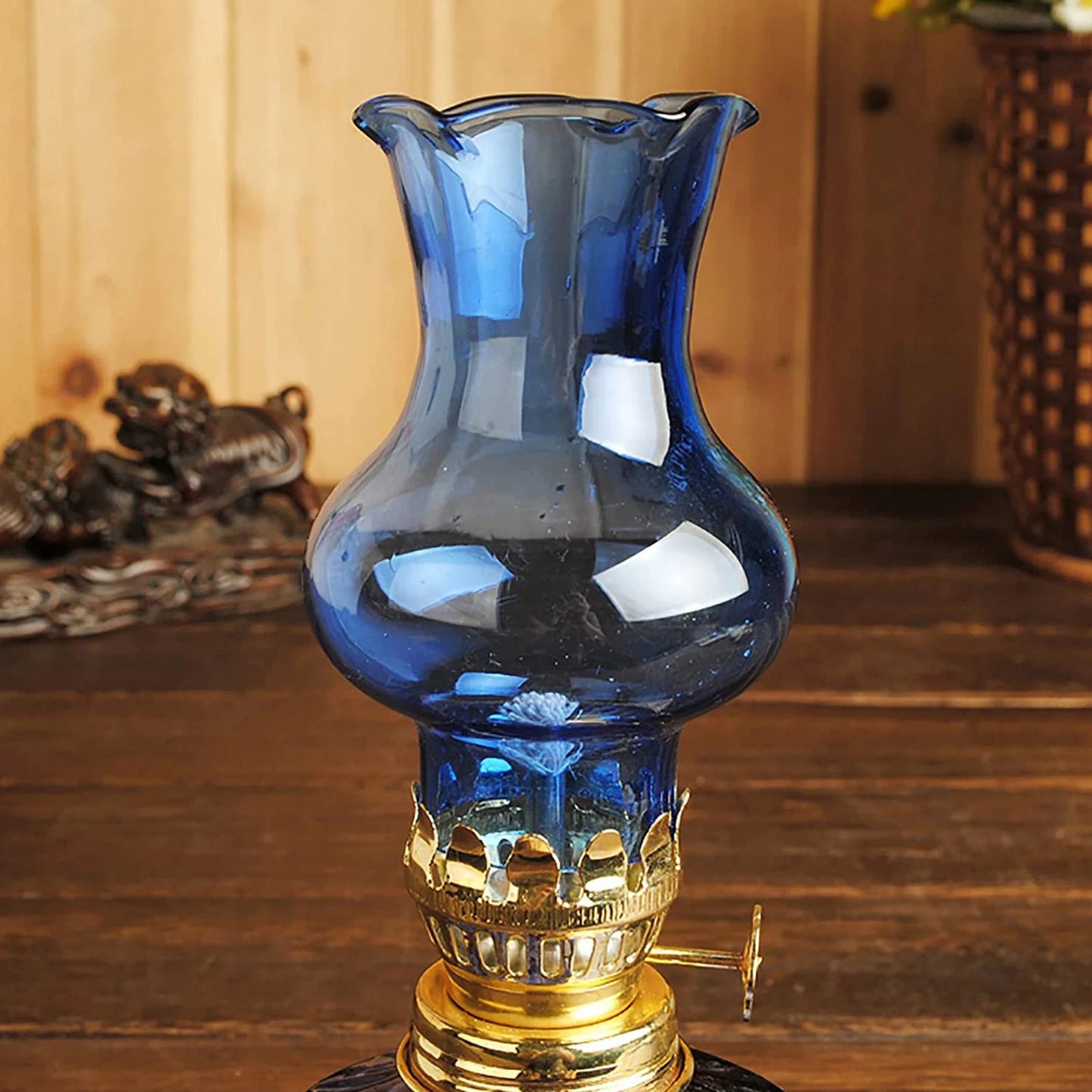 Oil Lamp Large Capacity Oil Lamp for Home Decorations Shops Outdoor - Adrianas Specialty Lamp Shades