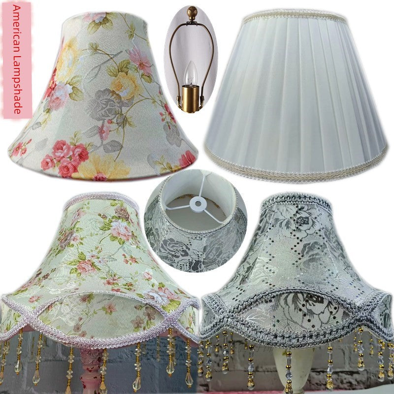 Fringed and Beaded Table Lamp Shades - Adrianas Specialty Lamp Shades