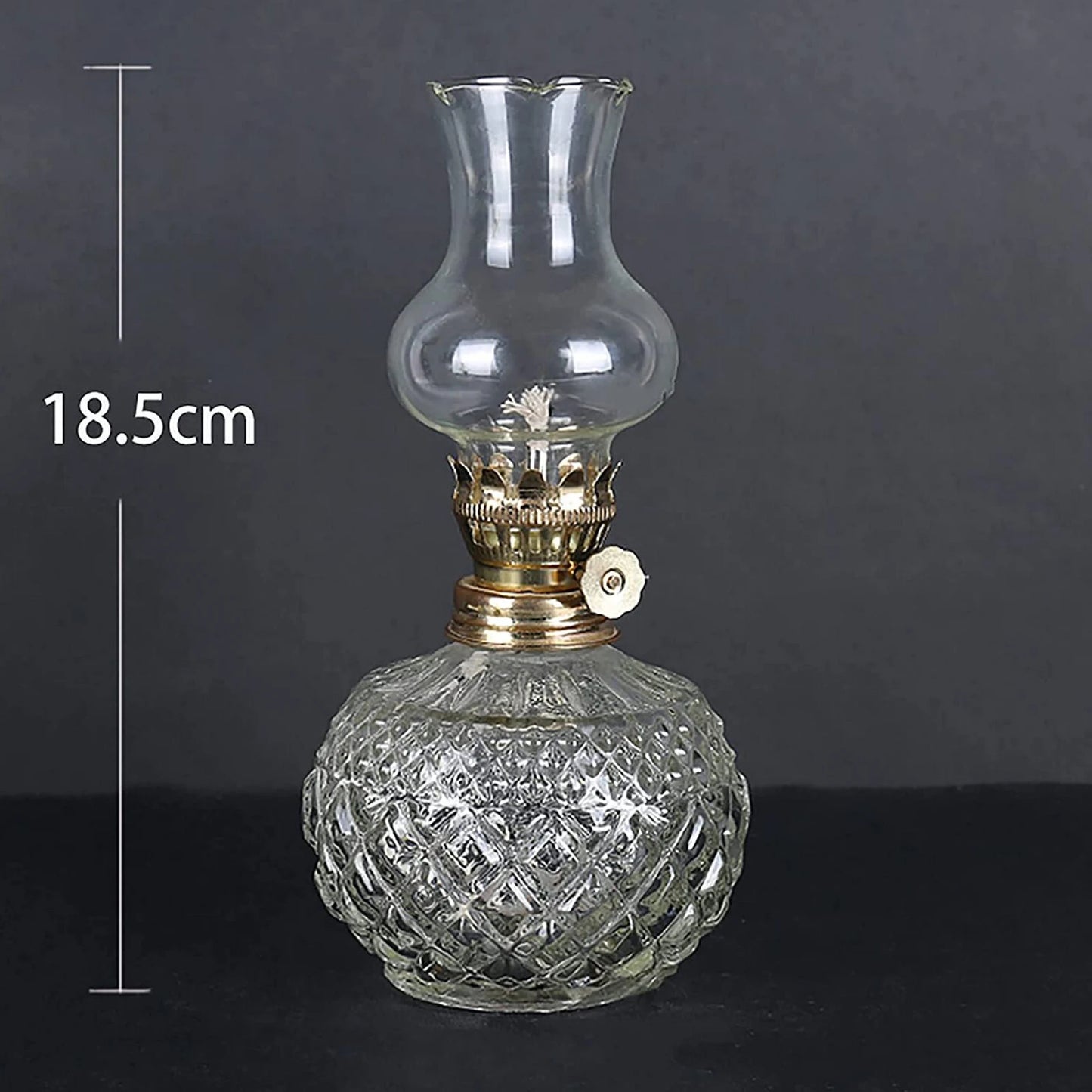 Oil Lamp Large Capacity Oil Lamp for Home Decorations Shops Outdoor - Adrianas Specialty Lamp Shades