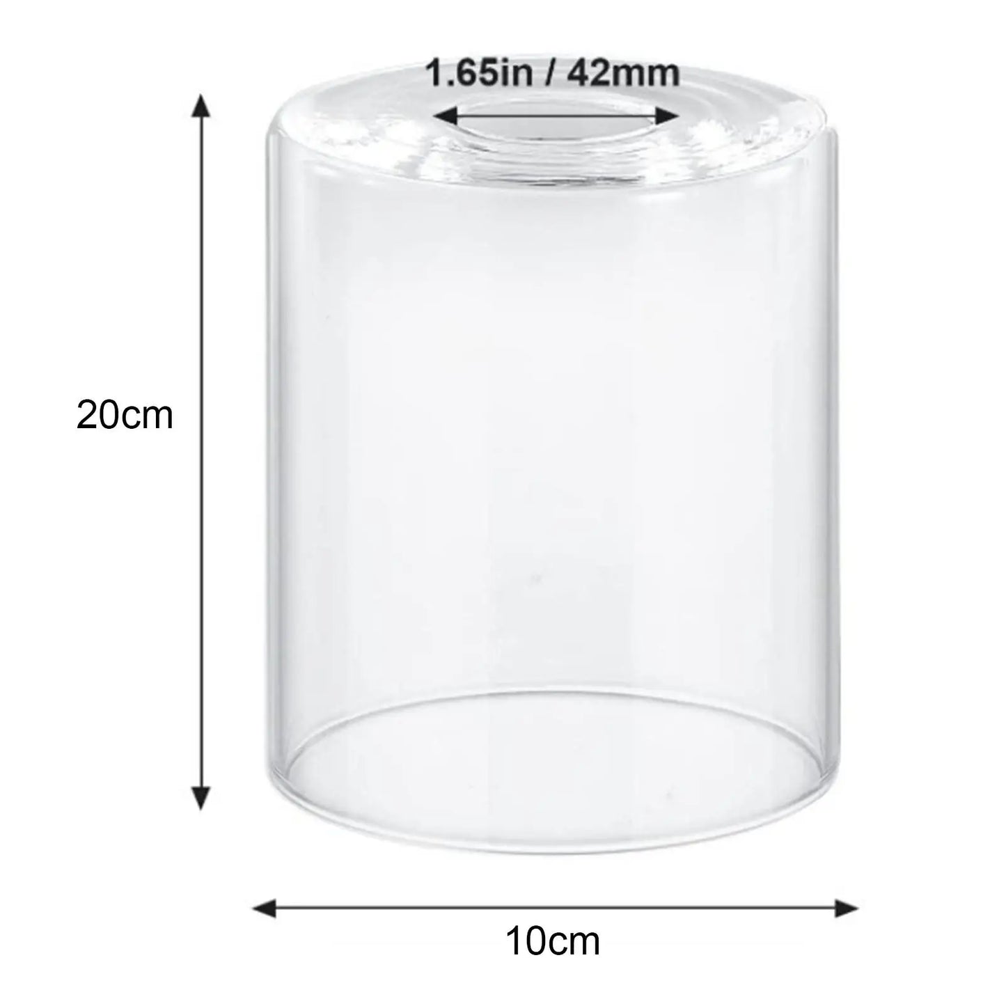 Glass Lamp Shade Hanging Light Cover for Chandelier Wall Sconces Pendant - Adrianas Specialty Lamp Shades