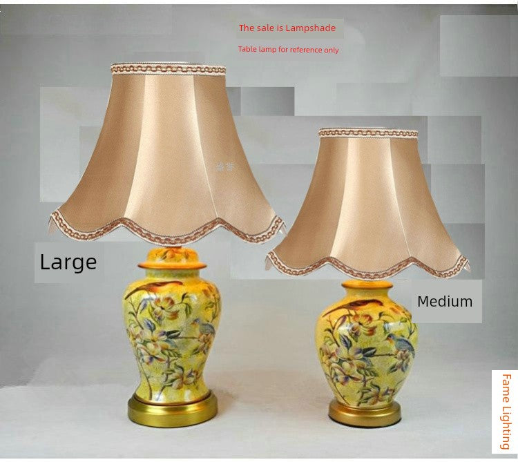 Fringed and Beaded Table Lamp Shades - Adrianas Specialty Lamp Shades