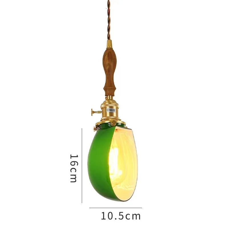 Cased Green Cone and Pharmacy Lamp Shades pendant lamp shades Adrianas Specialty Lamp Shades Green 2 4W(Max100W)