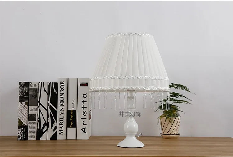 Fringe Lampshades Cloth Bead Light Shade Lamp Shade