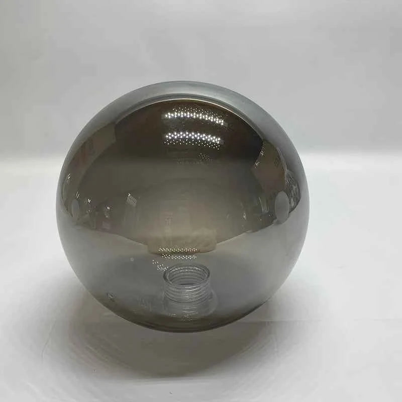amber Smoke gray G9 Glass Shade Globe 2cm Fitter Opening Replacement Lampshade for Lusture Pendant Light,Clear White Accessory