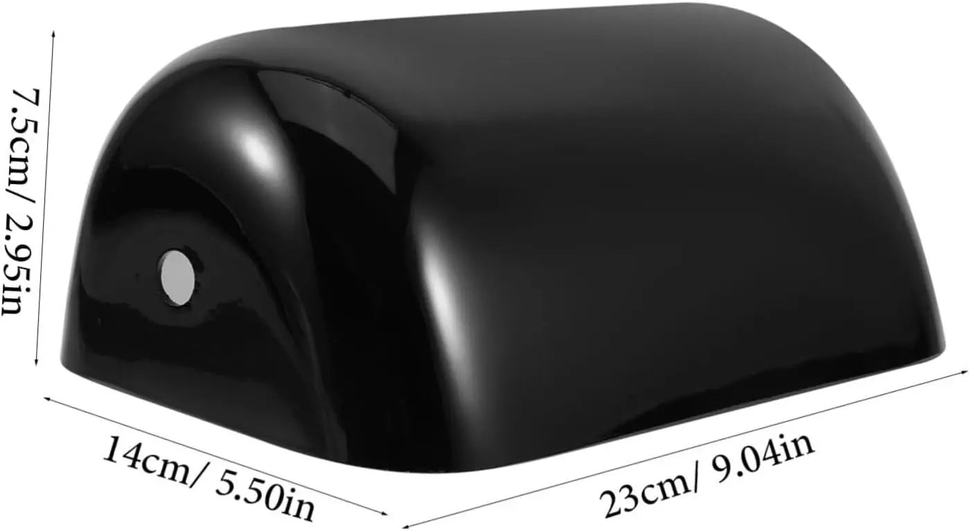 Newrays Green Glass Bankers Lamp Shade Replacement Cover,L8.85 W5.11 - Adrianas Specialty Lamp Shades