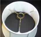 a06928w Silk Uno Lamp Shades, Has Two inch Drop To Cover - Adrianas Specialty Lamp Shades