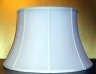 a06928w Silk Uno Lamp Shades, Has Two inch Drop To Cover - Specialty Shades