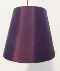 Burgundy Brown Chandelier Clip On Shade - Adrianas Specialty Lamp Shades