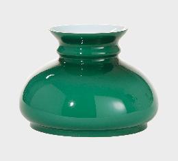 Cased Green Student Shades | 7 in - Adrianas Specialty Lamp Shades