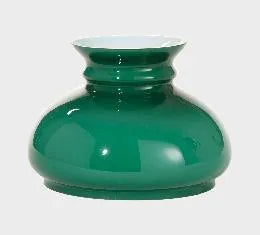 Cased Green Student Shades | 7 in - Adrianas Specialty Lamp Shades