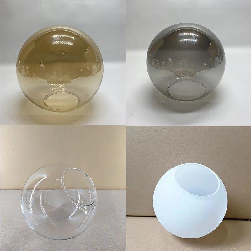 Clear White Grey Color Fading Replacement Glass Shade for Magic Bean Chandelier glass globe Adrianas Specialty Lamp Shades