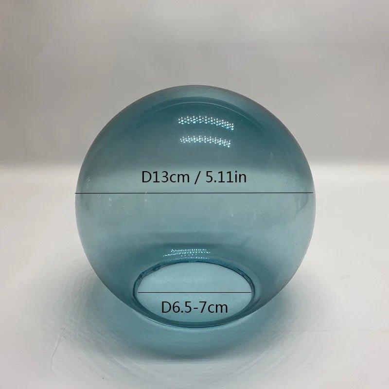 Clear White Grey Color Fading Replacement Glass Shade for Magic Bean Chandelier glass globe Adrianas Specialty Lamp Shades Gradient Blue 13cm CHINA