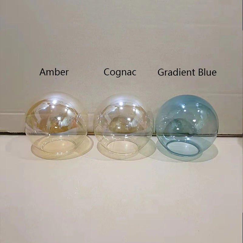 Clear White Grey Color Fading Replacement Glass Shade for Magic Bean Chandelier glass globe Adrianas Specialty Lamp Shades