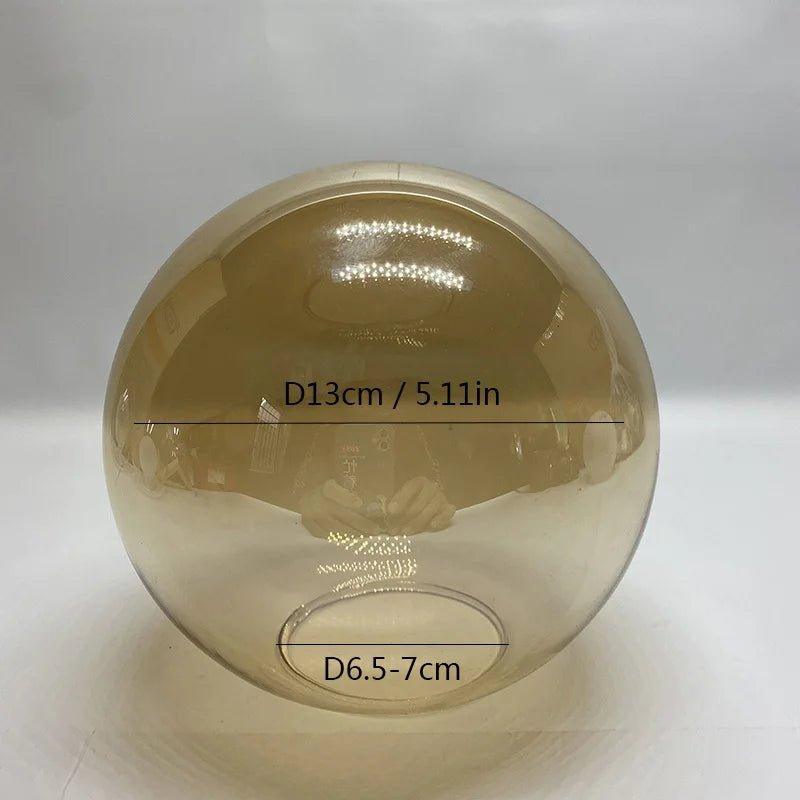 Clear White Grey Color Fading Replacement Glass Shade for Magic Bean Chandelier glass globe Adrianas Specialty Lamp Shades Ambed D13cm CHINA
