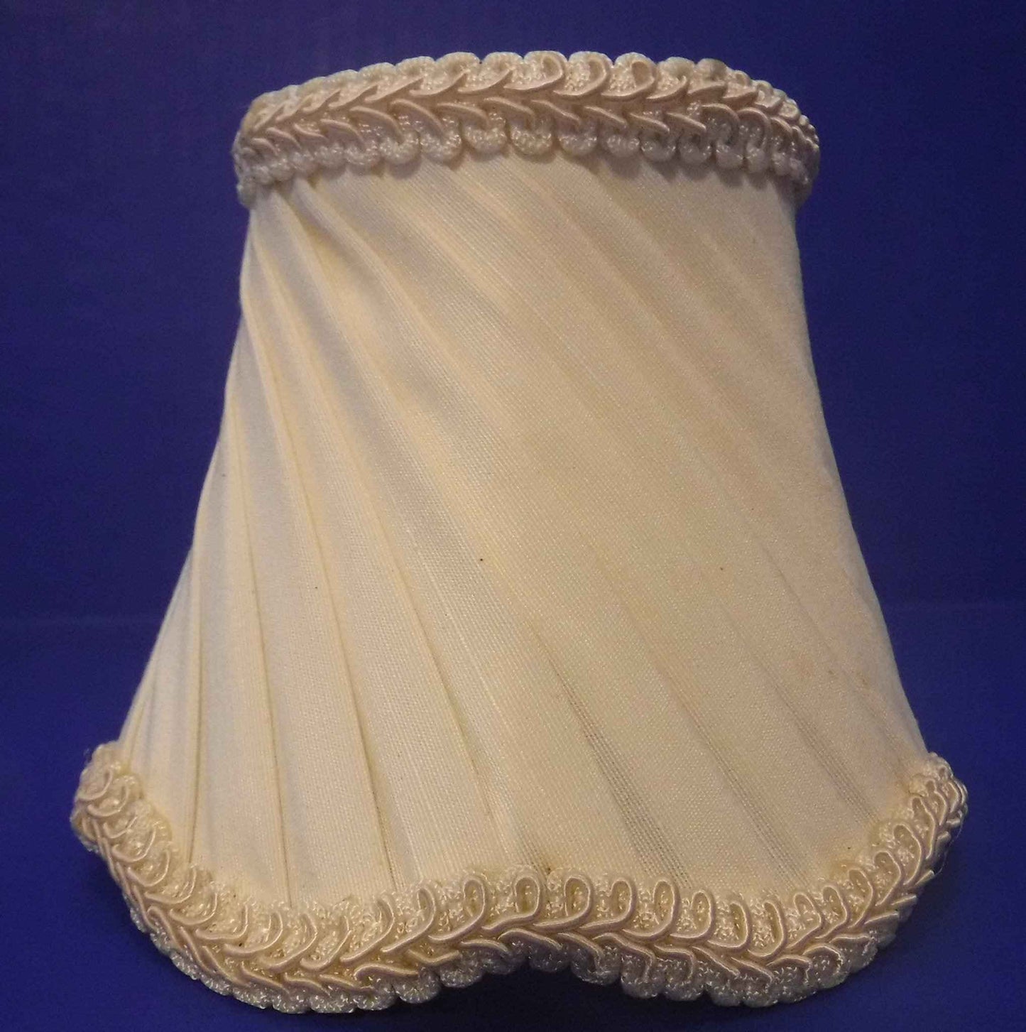 Cream Swirl Chandelier Shades - Elegant Sophistication - Adrianas Specialty Lamp Shades