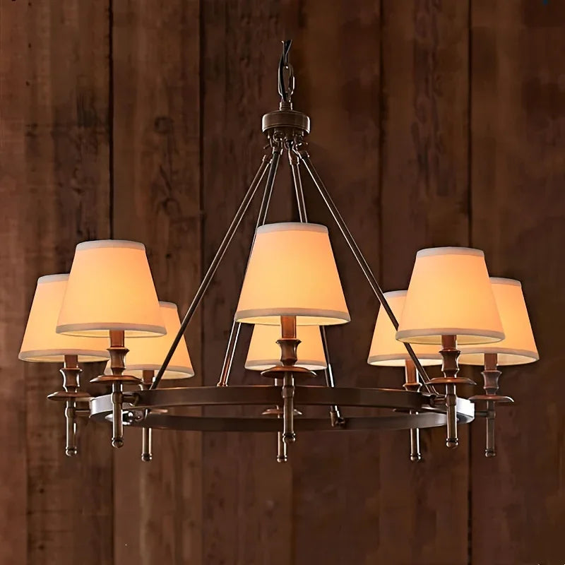 Modern Linen Lamp Shade - Clip-On Design For Table, Pendant & Floor Lamps - No Wiring Needed